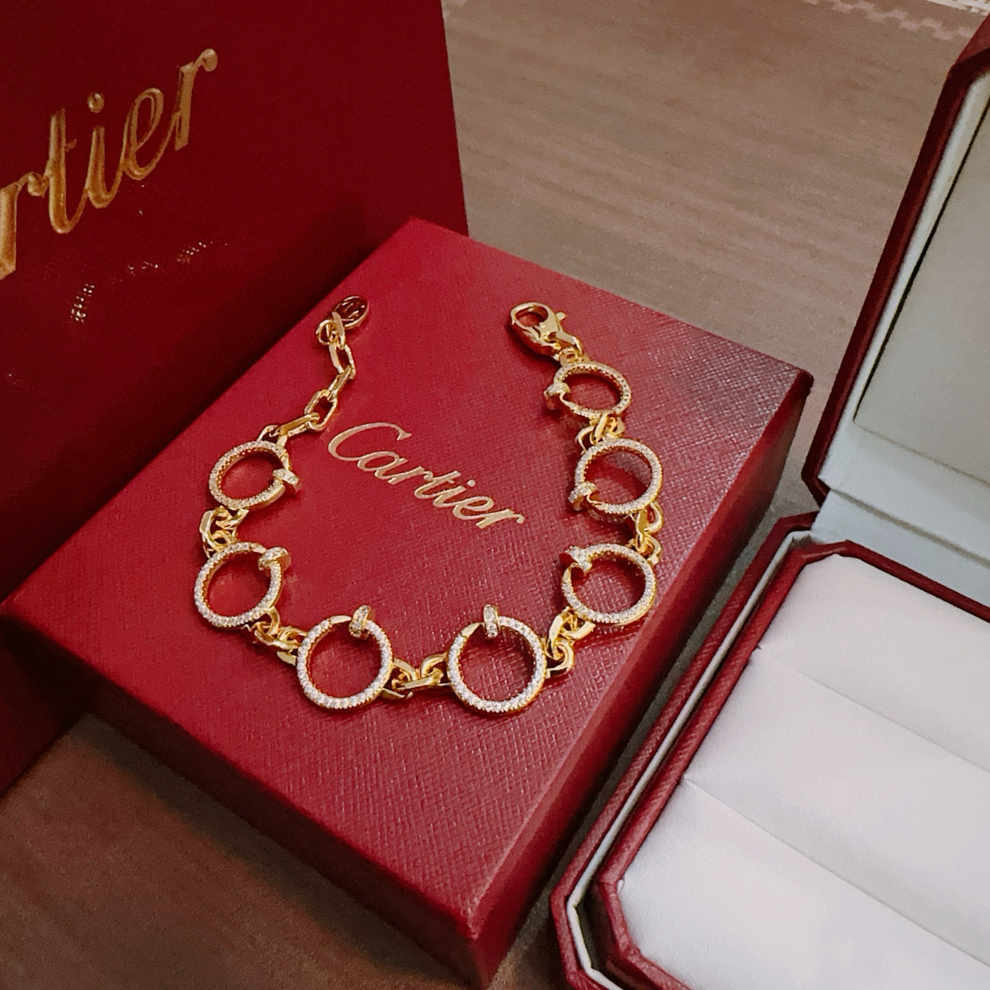 [✨Rose💎 Jewelry] LOVE&JUSTE BRACELET DIAMONDS