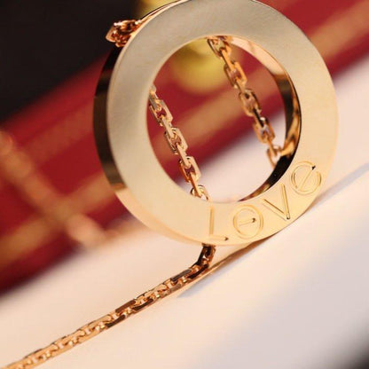 [✨Rose💎]LOVE NECKLACE ADJUSTABLE ROSE GOLD