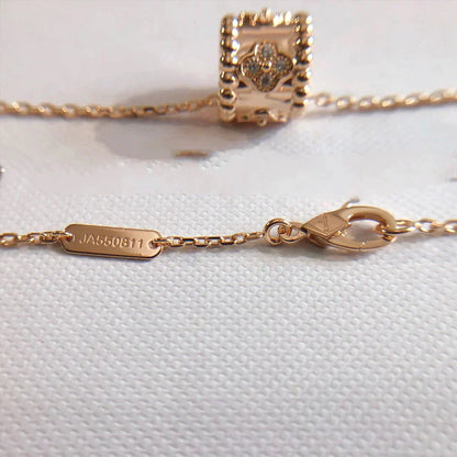 [✨Rose💎]PERLEE PEDANT NECKLACE GOLD / ROSE GOLD