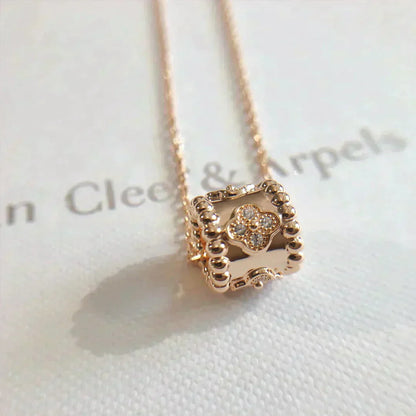[✨Rose💎]PERLEE PEDANT NECKLACE GOLD / ROSE GOLD