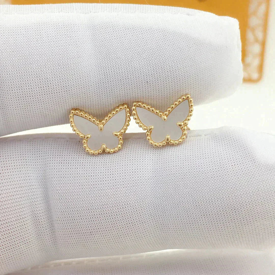 [✨Rose💎]SWEET BUTTERFLY MOP EARSTUDS