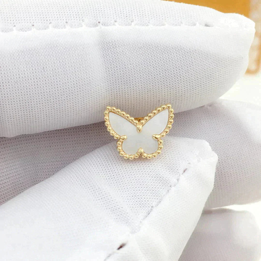 [✨Rose💎]SWEET BUTTERFLY MOP EARSTUDS