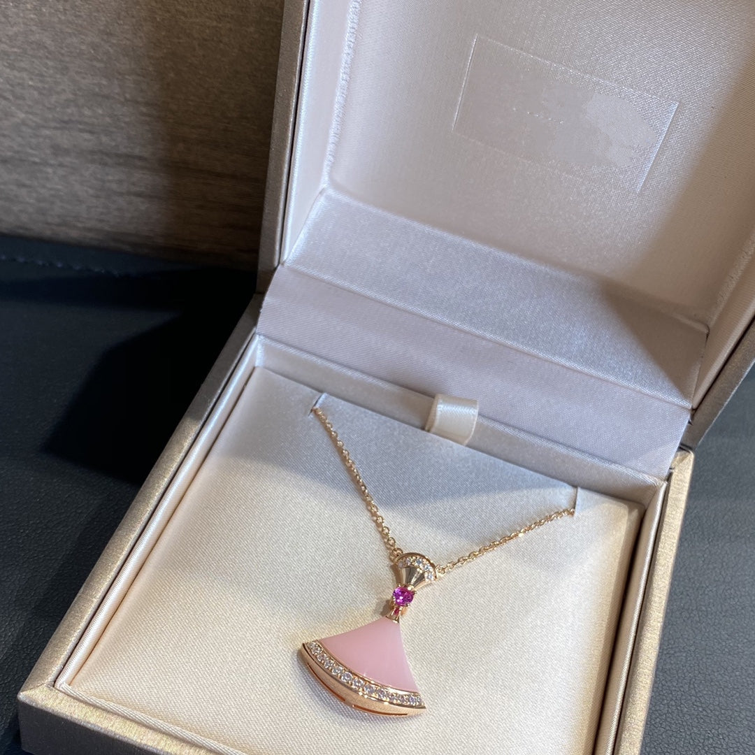 [✨Rose💎]DREAM NECKLACE PINK OPAL