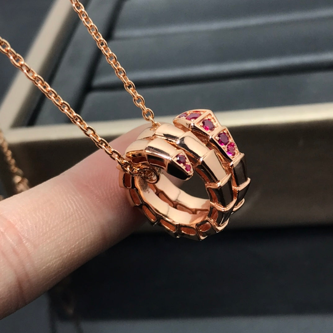 [✨Rose💎]SERPENTI PEDANT NECKLACE