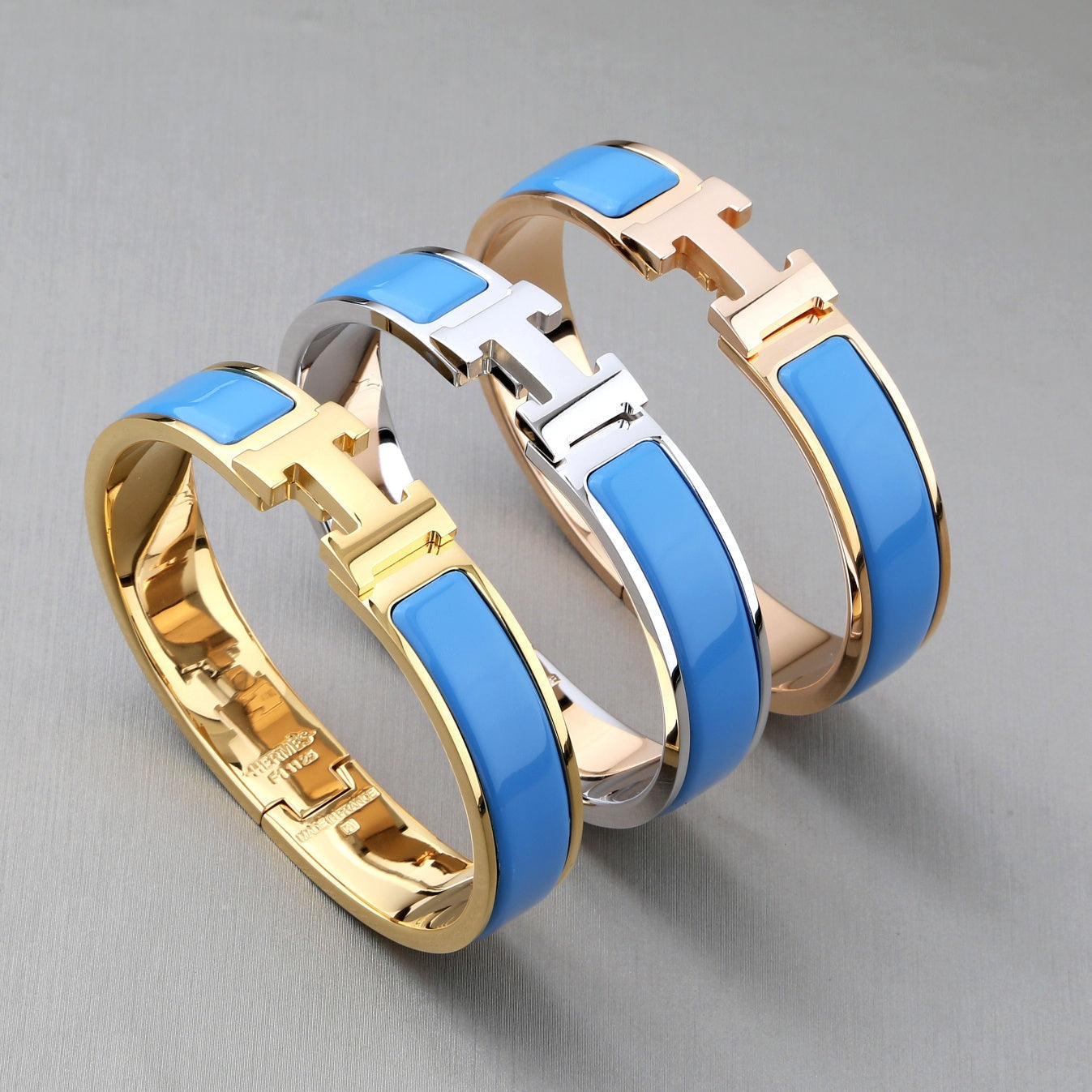 [✨Rose💎]H BRACELET TURQUOISE 12MM