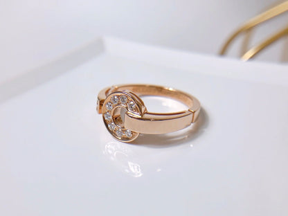 [✨Rose💎]DREAM RING DIAMOND PINK GOLD