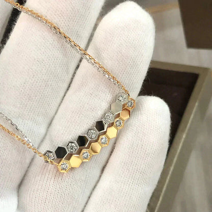 [✨Rose💎]BEE LOVE NECKLACE DIAMOND
