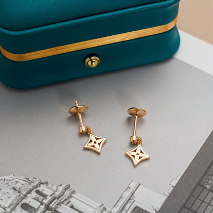 [✨Rose💎]STAR EARRINGS GOLD