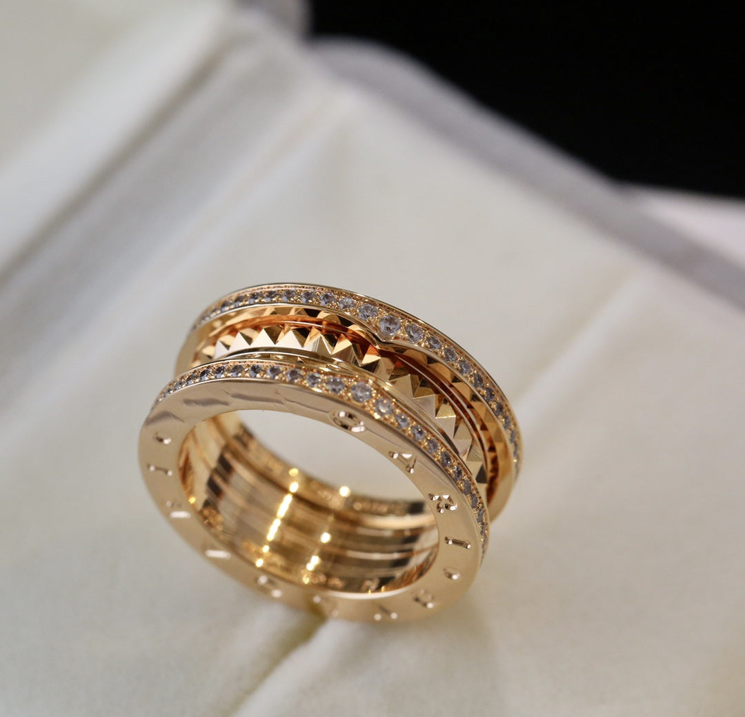 [✨Rose💎]ZERO 1 GOLD DIAMOND RING