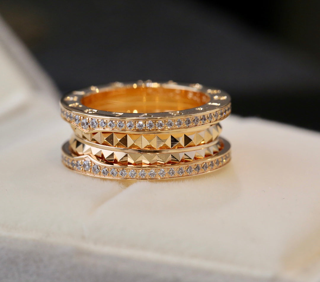 [✨Rose💎]ZERO 1 GOLD DIAMOND RING