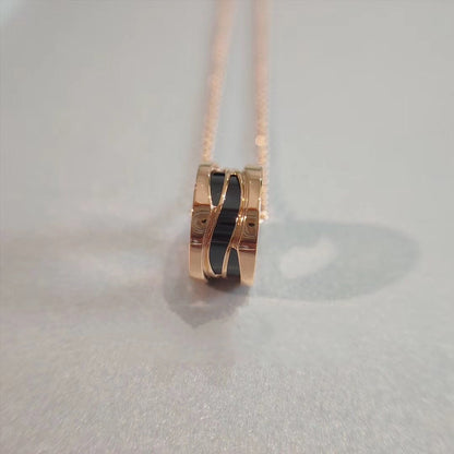 [✨Rose💎]ZERO 1 NECKLACE PINK GOLD