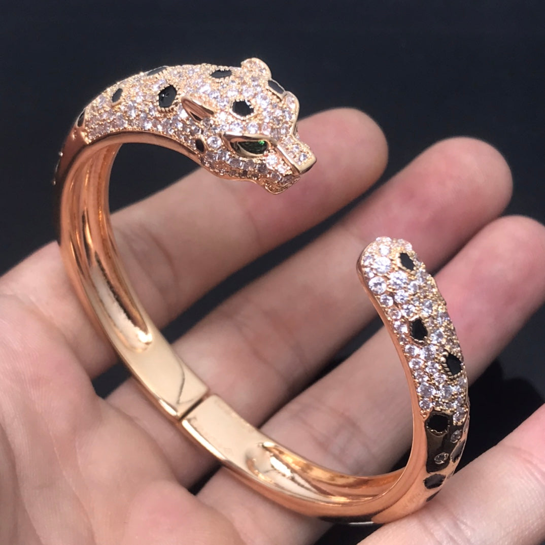 [✨Rose💎]PANTHERE BIG BRACELET DIAMONDS