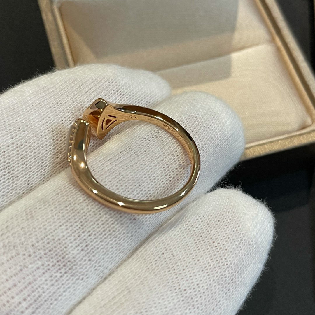 [✨Rose💎]DREAM MOP DIAMOND OPEN RING