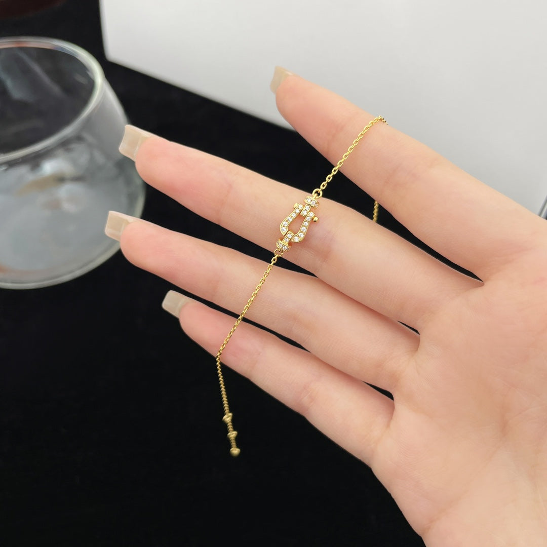 [✨Rose💎]FORCE 10 SMALL CHAIN BRACELET