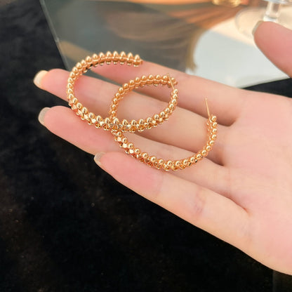 [✨Rose💎]CLASH HOOP EARRINGS