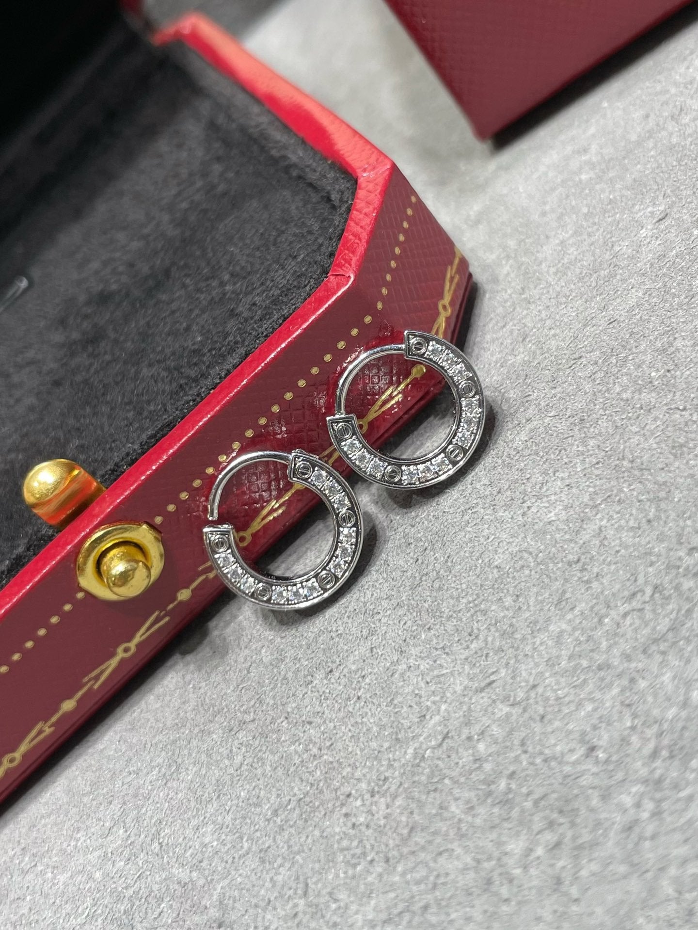 [✨Rose💎]LOVE DIAMOND EARRINGS