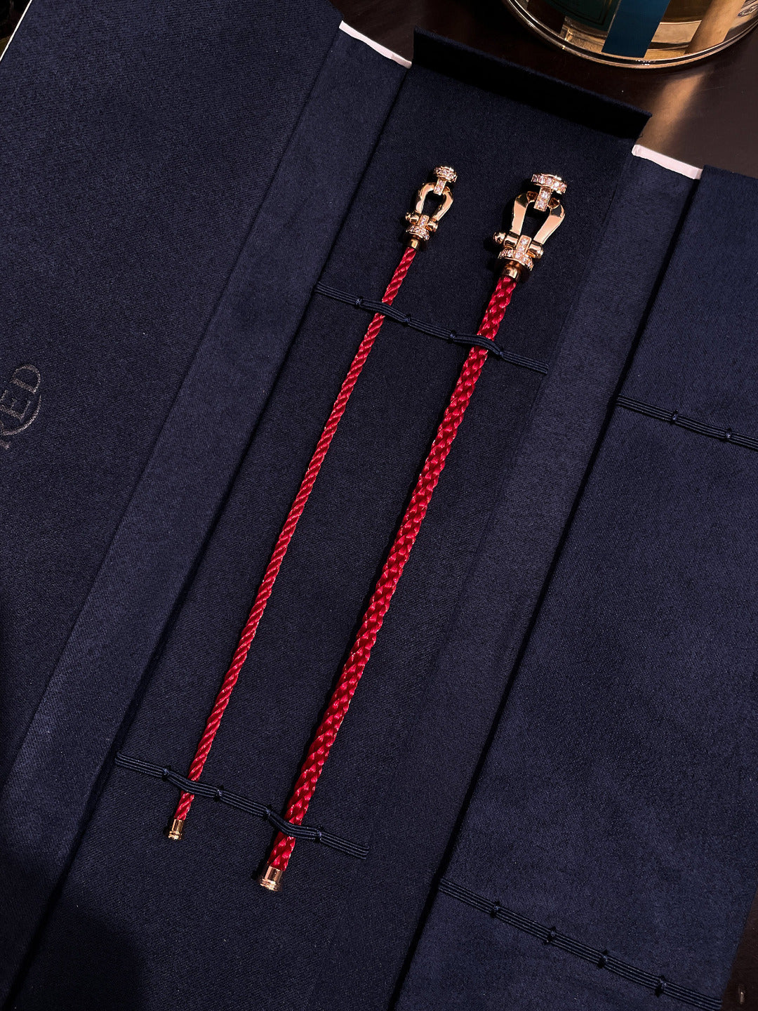 [✨Rose💎]FORCE 10 HALF DIAMOND PINK GOLD RED CORDERI LARGE AND MEDIUM MODEL