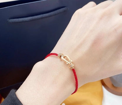 [✨Rose💎]FORCE 10 HALF DIAMOND PINK GOLD RED CORDERI LARGE AND MEDIUM MODEL
