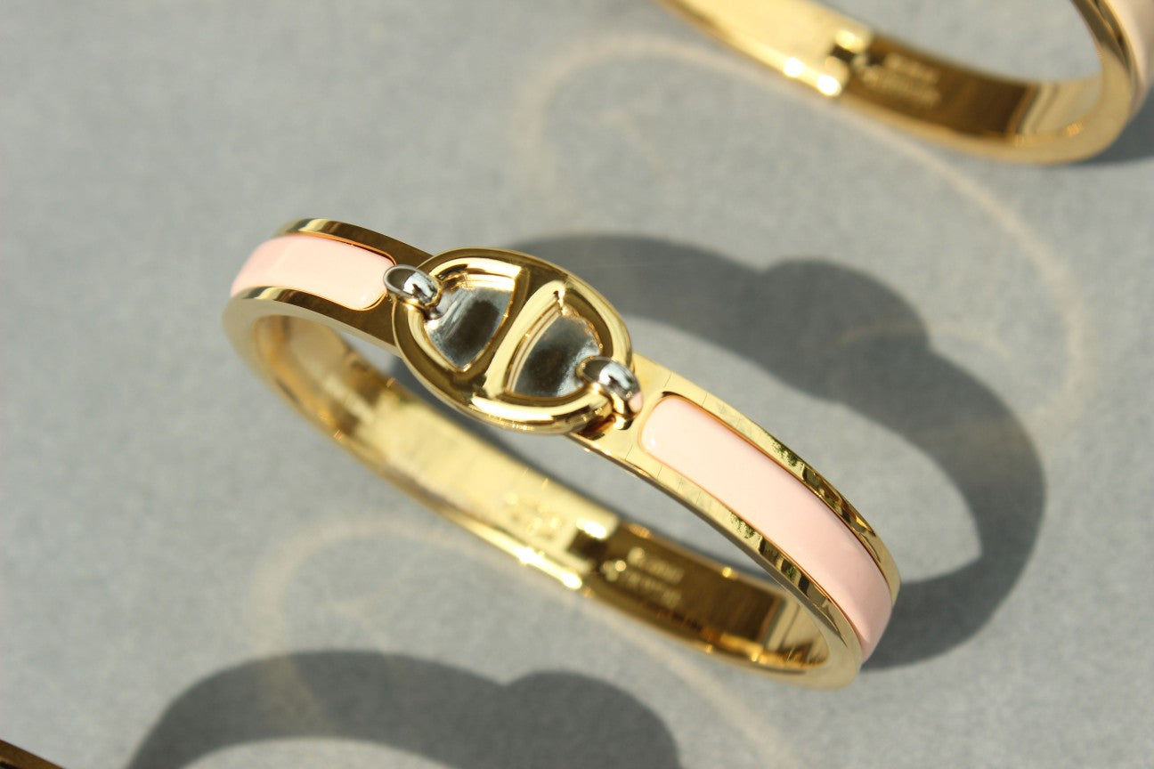 [✨Rose💎]CLIC CHAINE GOLD BRACELET