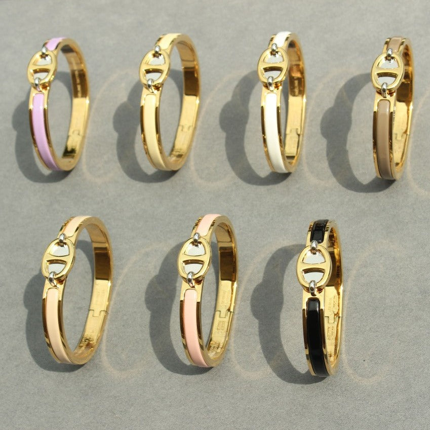 [✨Rose💎]CLIC CHAINE GOLD BRACELET