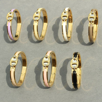 [✨Rose💎]CLIC CHAINE GOLD BRACELET