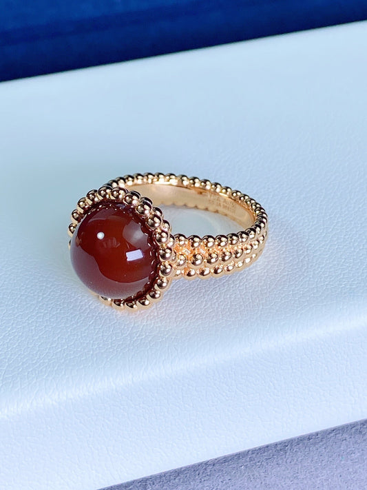[✨Rose💎]PERLEE COULEURS ROSE GOLD RING