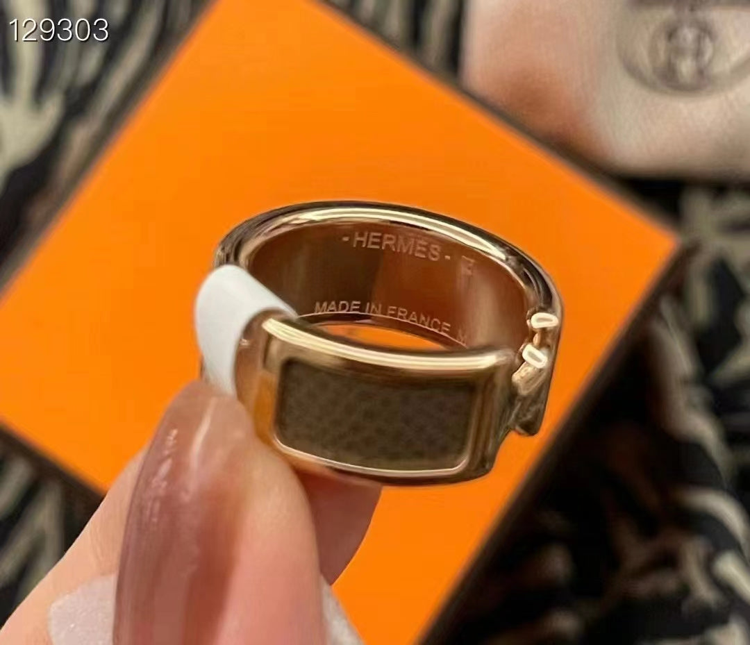 [✨Rose💎]OLYMPE PINK GOLD RING