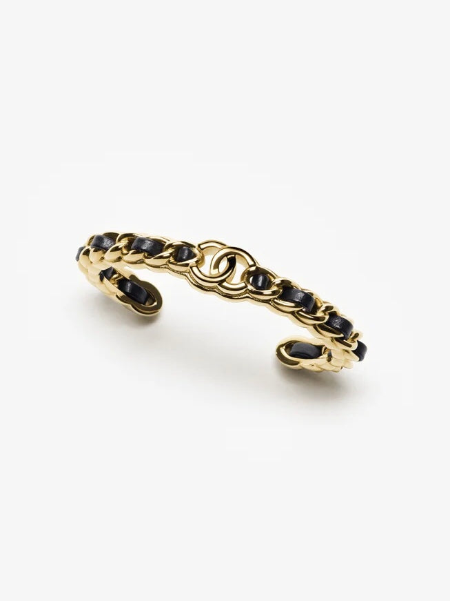 [✨Rose💎]Double C Open Bangle