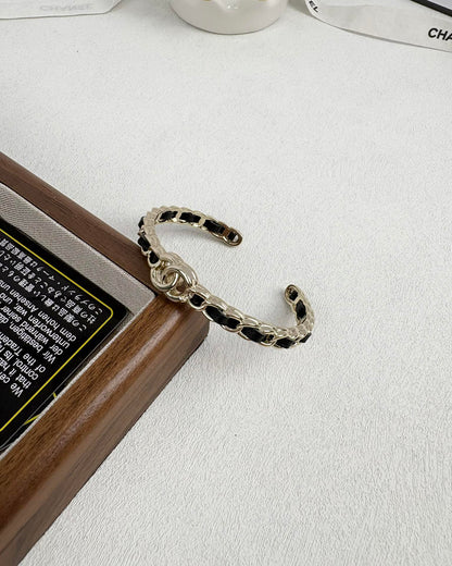 [✨Rose💎]Double C Open Bangle