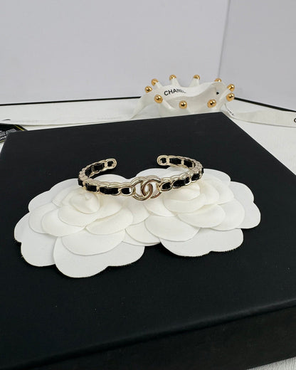 [✨Rose💎]Double C Open Bangle
