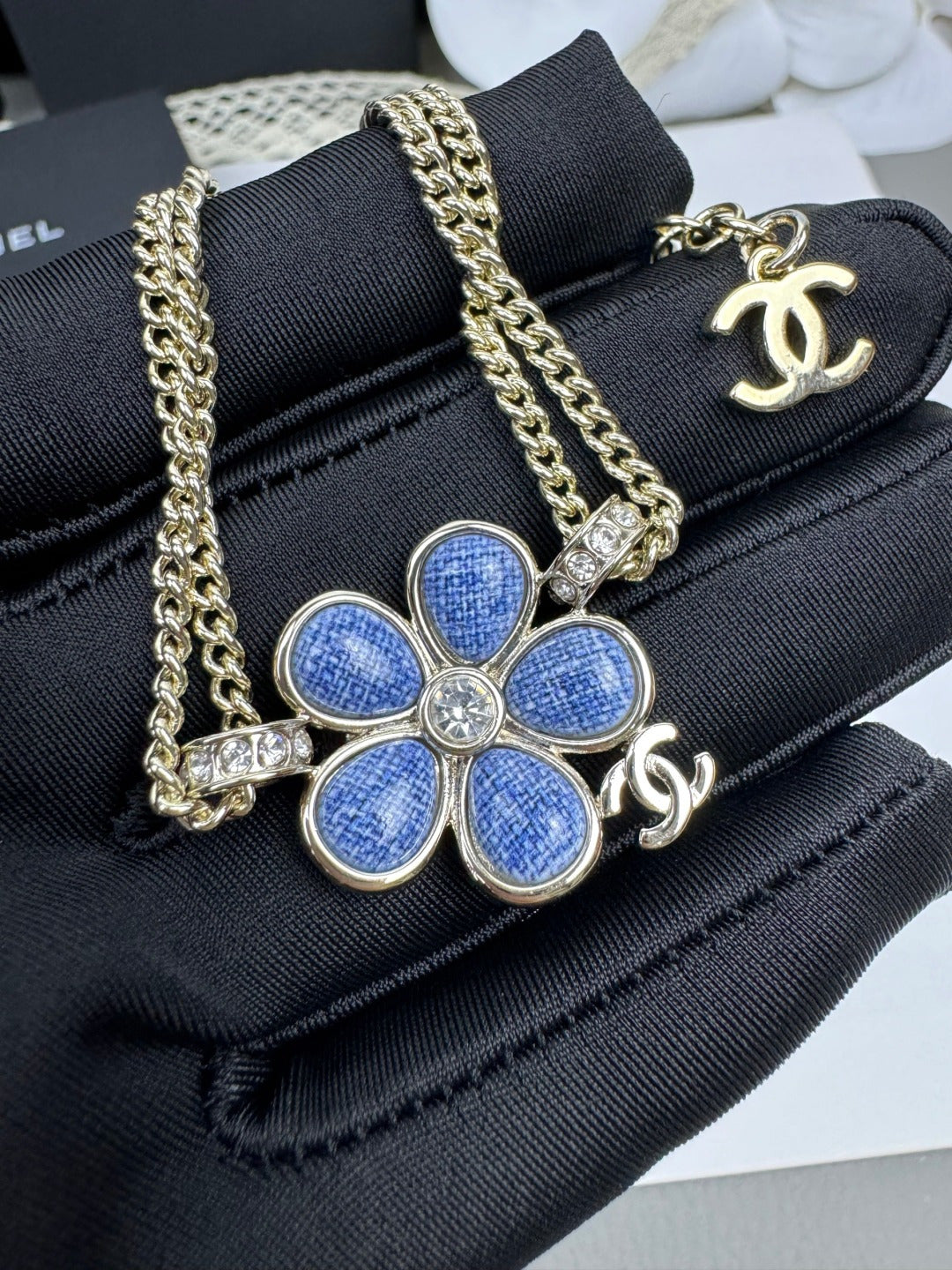 [✨Rose💎]VOLTE New Blue Floral Double-Layer Bracelet