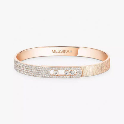 [✨Rose💎]2026 BRAND-NEW FROSTED BRACELET WITH DIAMONDS THREE COLORS