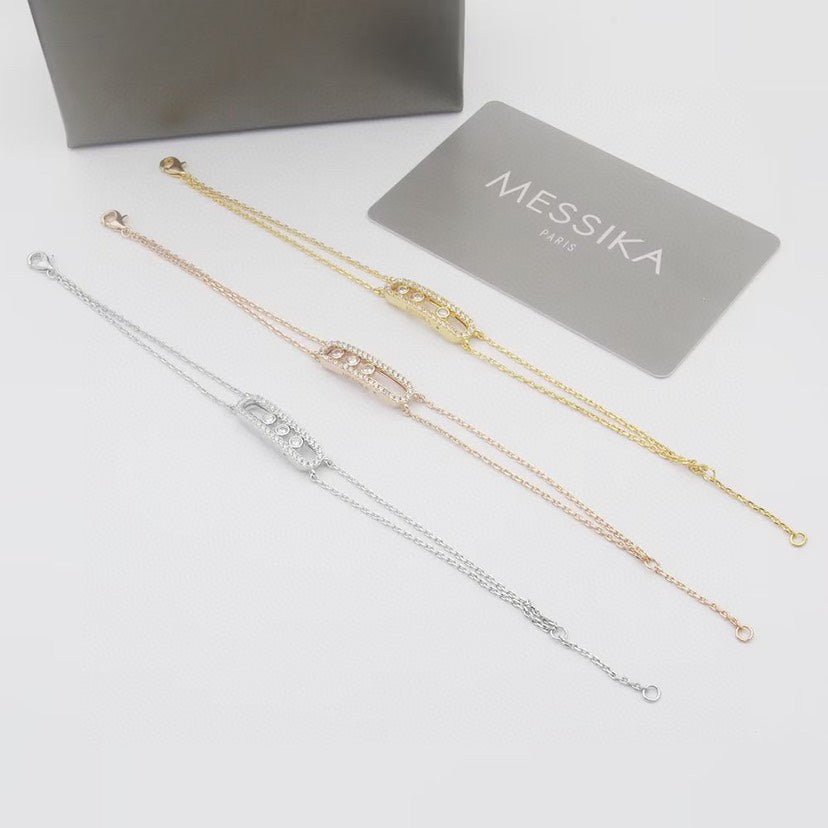 [✨Rose💎] Move Classique pav茅 bracelet
