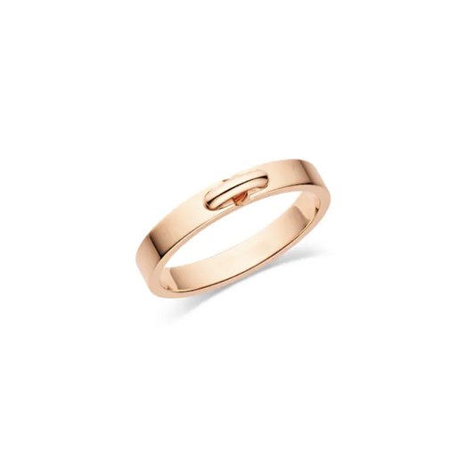 [✨Rose💎]ALLIANCE LIENS VIDENCE 3MM RING