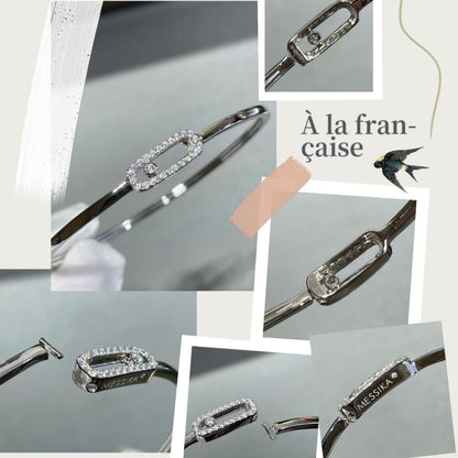 [✨Rose💎]Move Uno pav茅 flex bangle medium