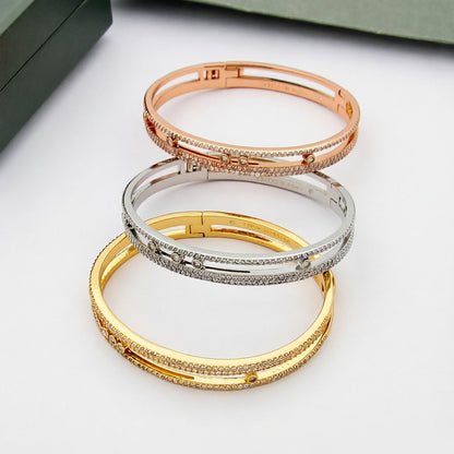 [✨Rose💎]Move Romane pav茅 bangle