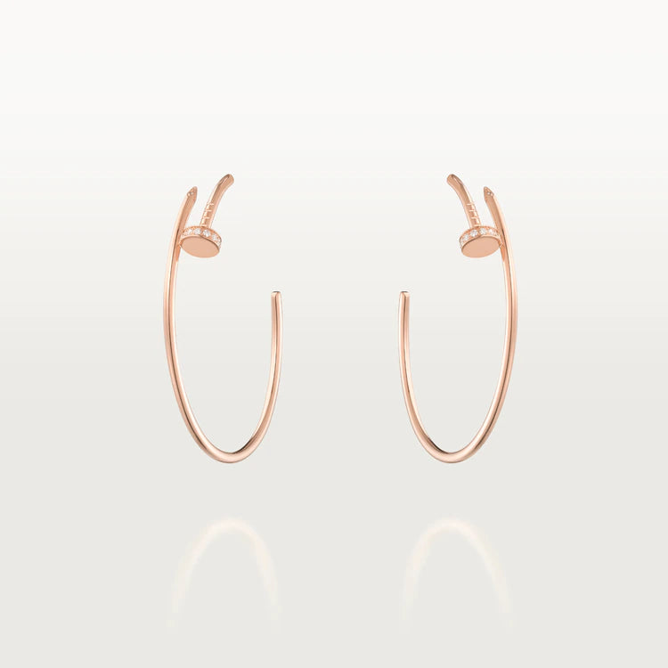[✨Rose💎]JUSTE EARRINGS DIAMONDS 1.8MM