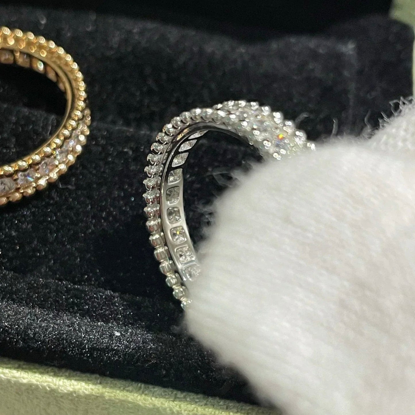 [✨Rose💎]PERLEE DIAMOND ROSE GOLD RING