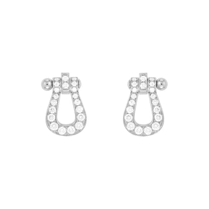 [✨Rose💎]FORCE 10 FULL DIAMOND STUD EARRINGS MINI MODEL