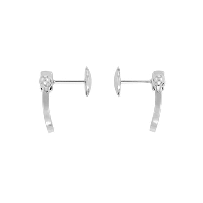 [✨Rose💎]FORCE 10 FULL DIAMOND STUD EARRINGS MINI MODEL