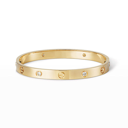 [✨Rose💎]LOVE BRACELET 6.1MM 4 DIAMONDS