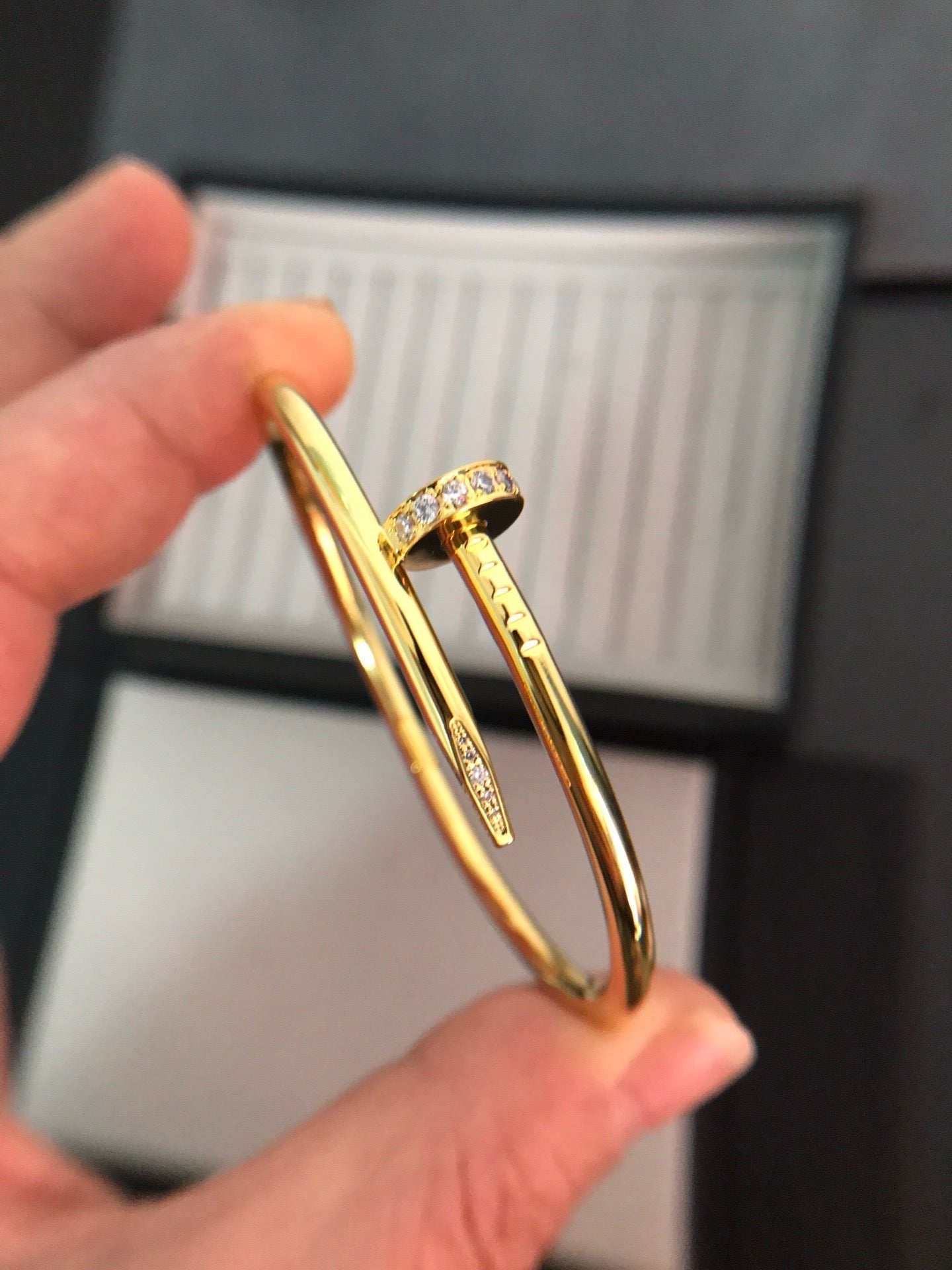 [✨Rose💎]JUSTE BRACELET 3.5MM DIAMONDS