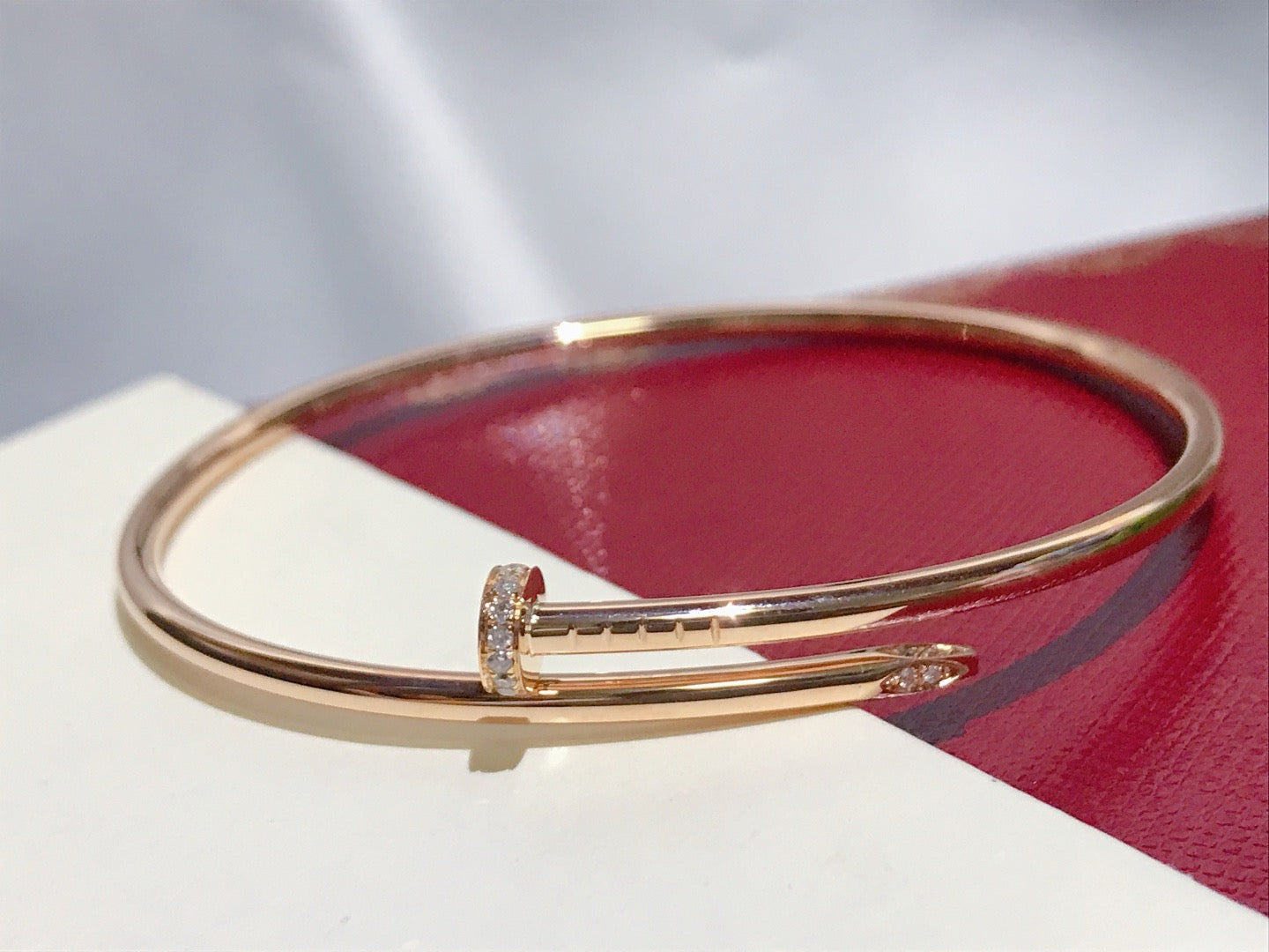 [✨Rose💎]JUSTE BRACELET 2.5MM DIAMONDS