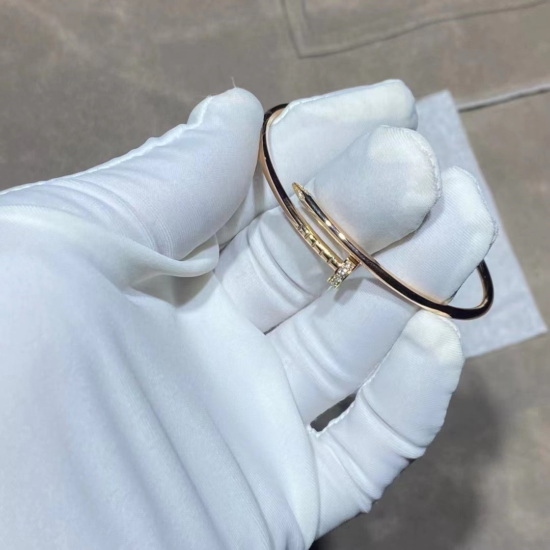 [✨Rose💎]JUSTE BRACELET 2.5MM DIAMONDS
