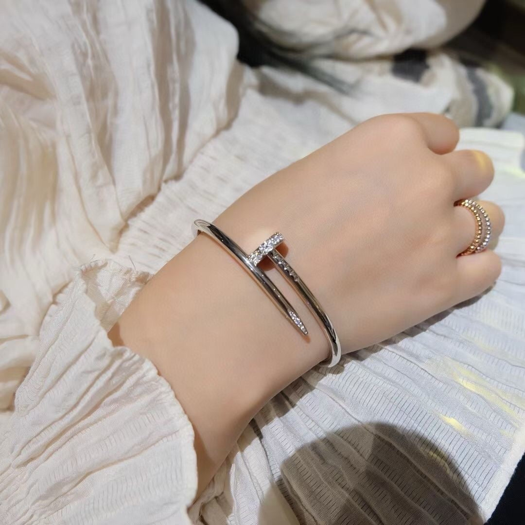 [✨Rose💎]JUSTE BRACELET 3.5MM DIAMONDS