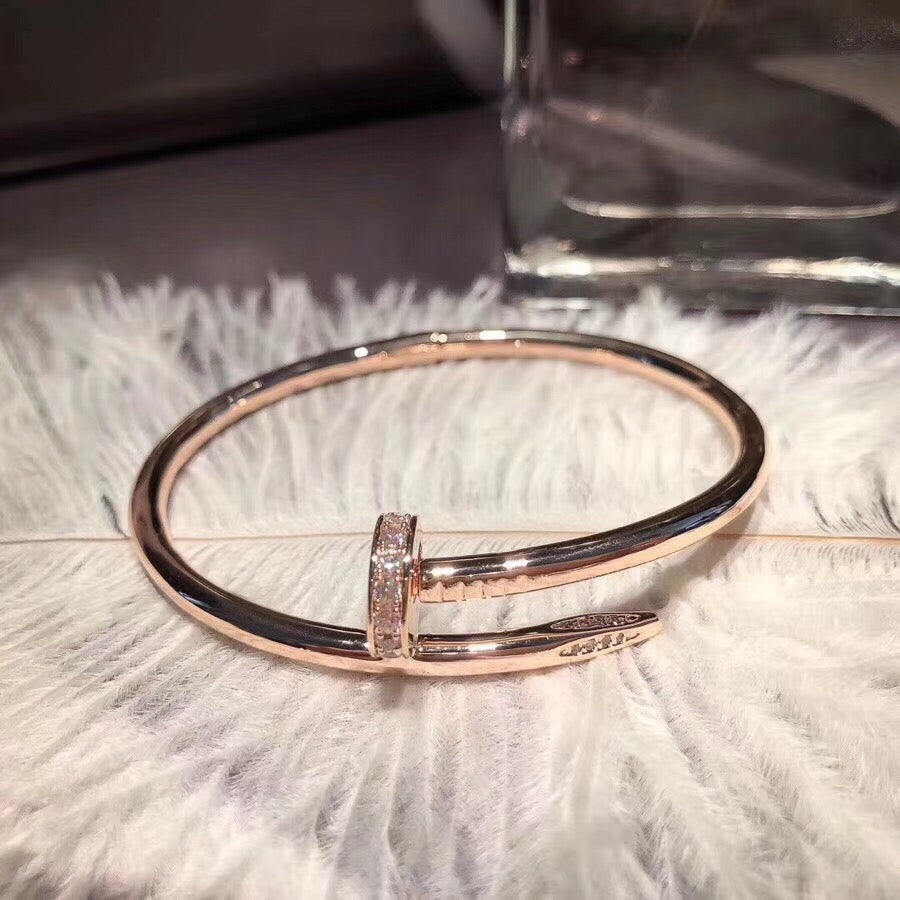 [✨Rose💎]JUSTE BRACELET 3.5MM DIAMONDS