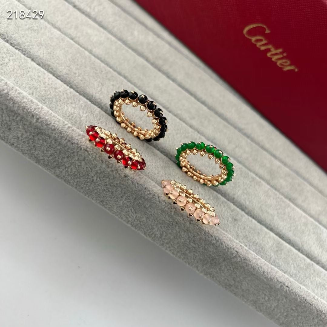[✨Rose💎]CLASH NEW COLORED GEMSTONE RING