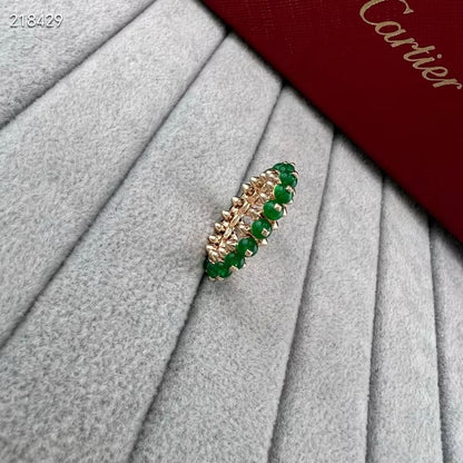 [✨Rose💎]CLASH NEW COLORED GEMSTONE RING