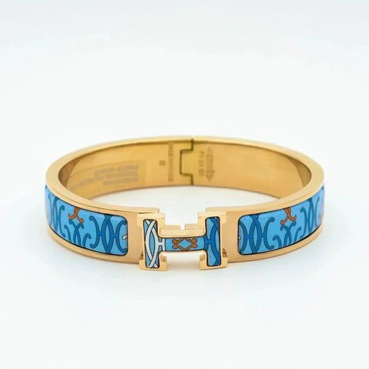 [✨Rose💎]H BRACELET BLUE MULTICOLOR