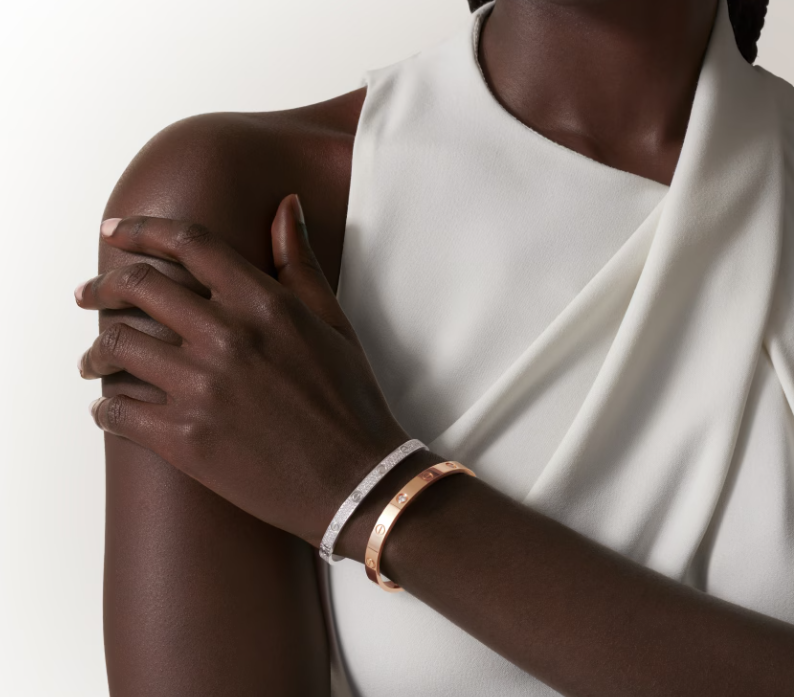 [✨Rose💎]NEW-LOVE-4.8MM-Width Diamond-Studded Bracelet